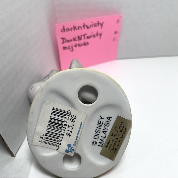 BNWT Vintage EEYORE bisque figurine classic Winnie the Pooh, - Picture 7 of 10